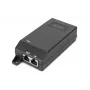 Digitus Gigabit Ethernet PoE+ injektor 802.3at 30 W čierna
