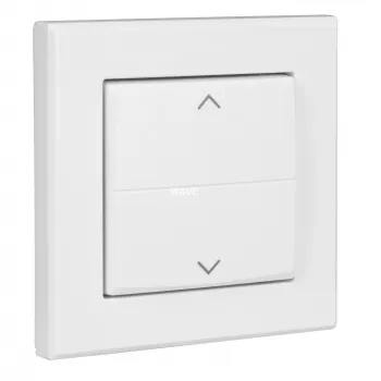 Smart Home kolískový spínač pre značkové vypínače šípky (HmIP-BRA) biely