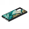 Ochranné puzdro iKins pre Samsung Galaxy Note 20 — dizajn Aqua Agate