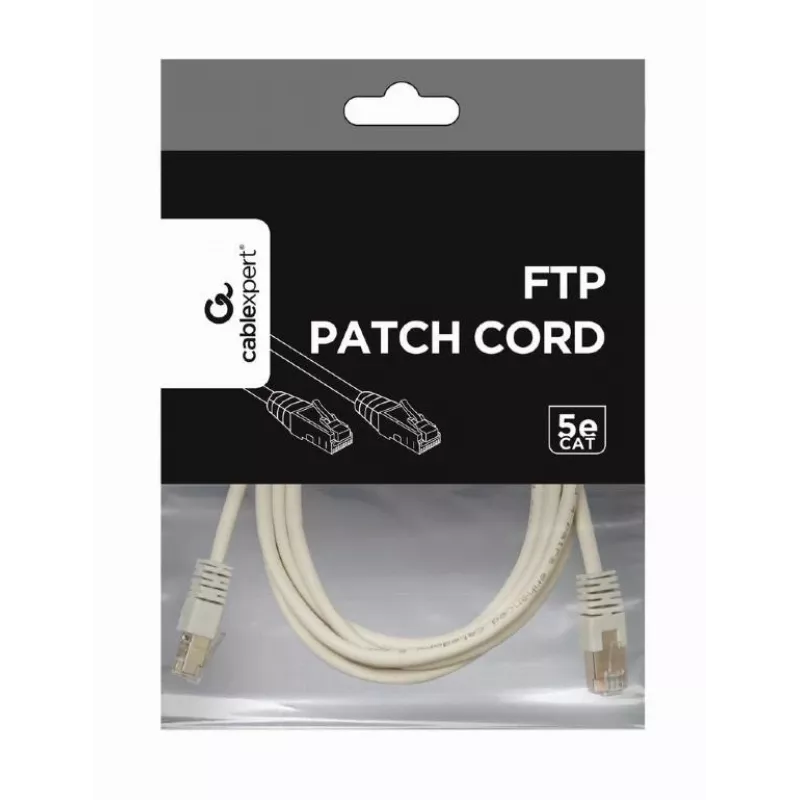Patch kábel CAT5E FTP 1M/PP22-1M Gembird