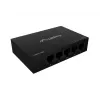 Sieťový switch LANBERG DSM1-1005 5x 1 Gb/s unmanaged Desktop, kovové puzdro, 12V