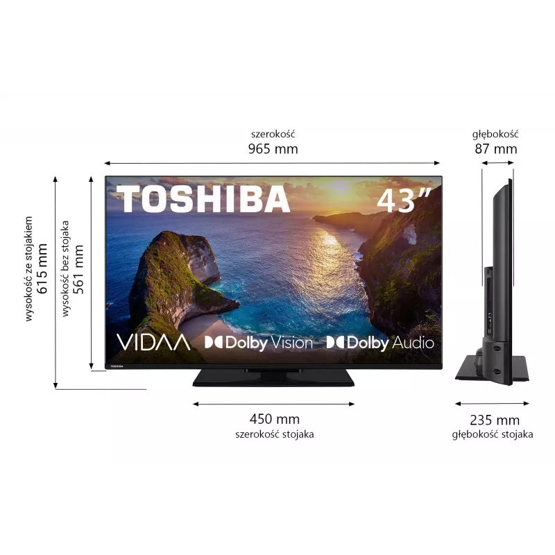 TV Toshiba 43UV3463DG 43