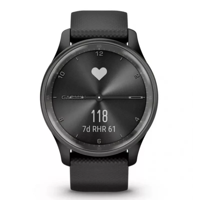 Garmin vivomove Trend LCD 40 mm hybridné 254 x 346 pixelov dotyková obrazovka čierne GPS (satelit)