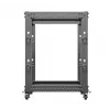 Voľne stojaci rack Lanberg OR01-6115-B 15U čierny 600 kg kapacita