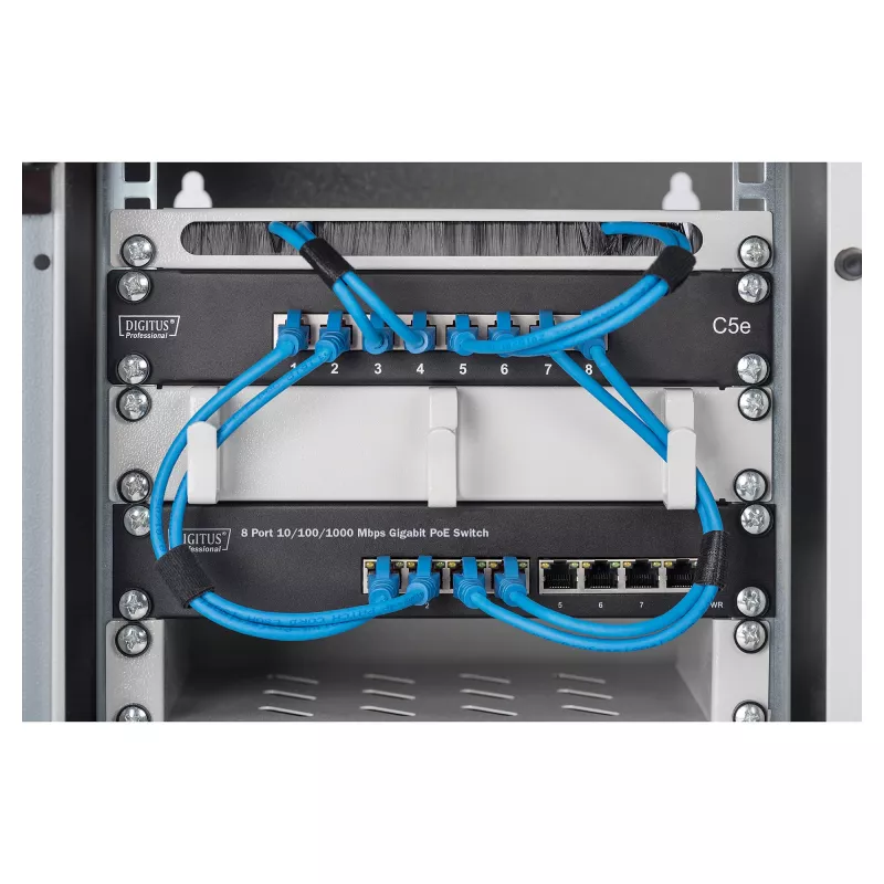 DIGITUS Gigabit Ethernet PoE switch 8-port PoE+ 10