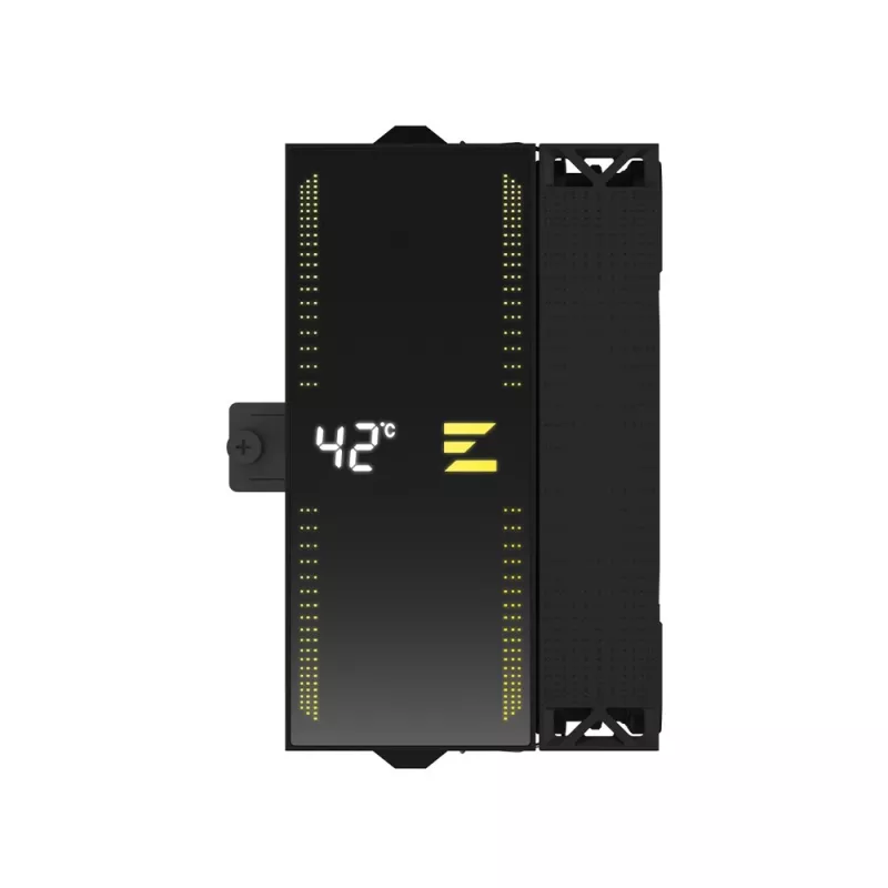 Zalman chladič procesora CNPS13X DS, CPU chladič, čierny