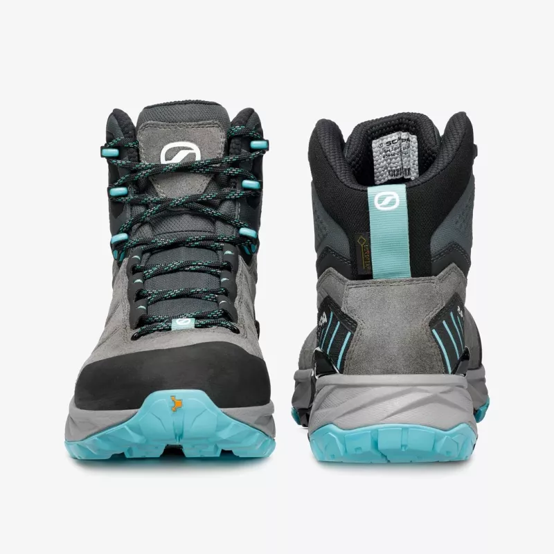 Scarpa Rush TRK GTX Woman dámske turistické topánky, veľkosť 38, Midgray/Aqua
