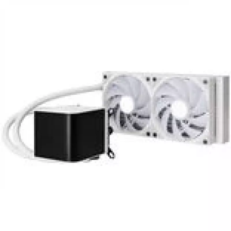 Jonsbo D32 STD PC skriňa + TRYX PANORAMA kompletné kvapalinové chladenie, ARGB - 240 mm, biela