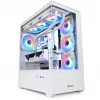 PC skriňa Sharkoon AK6 RGB, ATX, biela