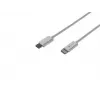 Kábel USB Natec USB-C Lightning 1 m biely (NKA-2150)