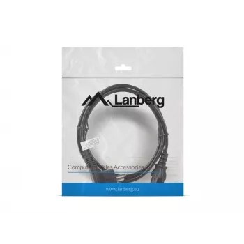 Lanberg CA-C13C-10CC-0018-BK napájací kábel čierny 1,8 m C13 konektor samica CEE7/7 (CA-C13C-10CC-0018-BK)