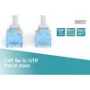 Digitus DK-1512-150 RJ45 sieťový kábel CAT 5e U/UTP sivý 15 m