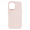 Zadný kryt FIXED pre Apple iPhone 16 Liquid Silicone ružový s MagFlow tenké ochranné puzdro