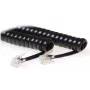 Telefónny kábel Microconnect MPK10150 RJ10 RJ10 1,5 m čierny