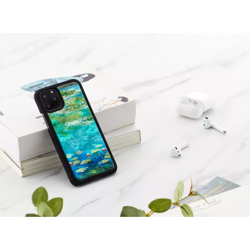 Puzdro na smartphone iKins pre iPhone 11 Pro — dizajn lekien, čierna