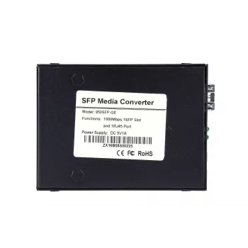 Extralink Sedir konvertor médií, 1x SFP, 1x RJ45 1000 Mb/s