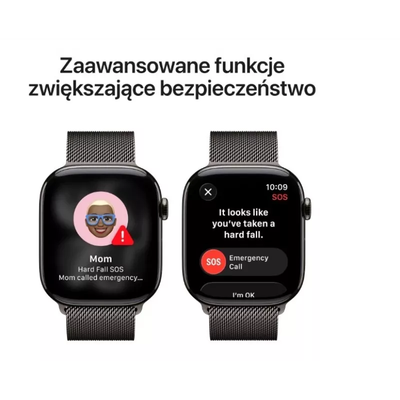 Apple Watch Series 11 GPS + Cellular 46mm puzdro Slate Titanium s Milanese Loop Slate M/L