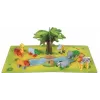 Detská hračka MALIK Magnetic Mini Animals džungľa model 62323 — sada magnetických zvieratiek