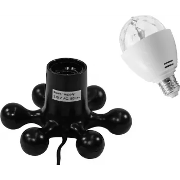 LED set EUROLITE BC-1 RGB čierna Hexopus Socket — RGB LED osvetľovací set pre efekty