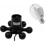LED set EUROLITE BC-1 RGB čierna Hexopus Socket — RGB LED osvetľovací set pre efekty