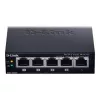 D-Link DGS-1005P/E sieťový switch unmanaged Gigabit Ethernet (10/100/1000) Power over Ethernet (PoE) čierny