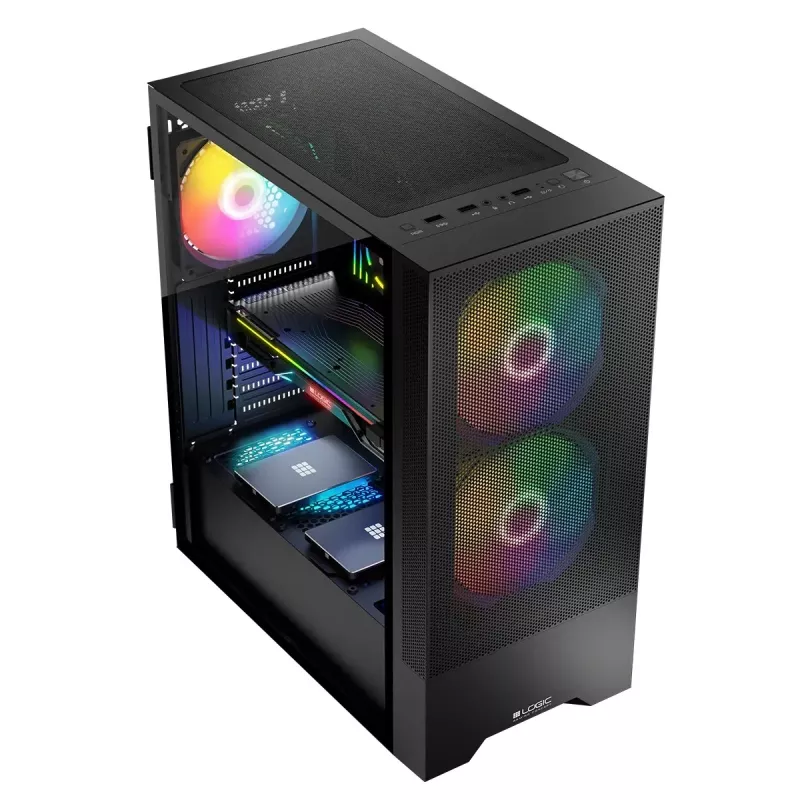 Logic ARYA ARGB MINIDI USB 3.0 skriňa čierna