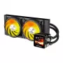 Vodné chladenie CPU Darkflash DE240 (čierne) — 240-mm radiátor, AIO kvapalinový chladič