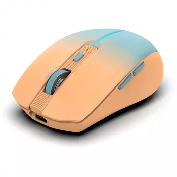 Cian Technology GmbH INCA myš IWM-511RT Bluetooth+bezdrôtová RGB základná farba oranžová