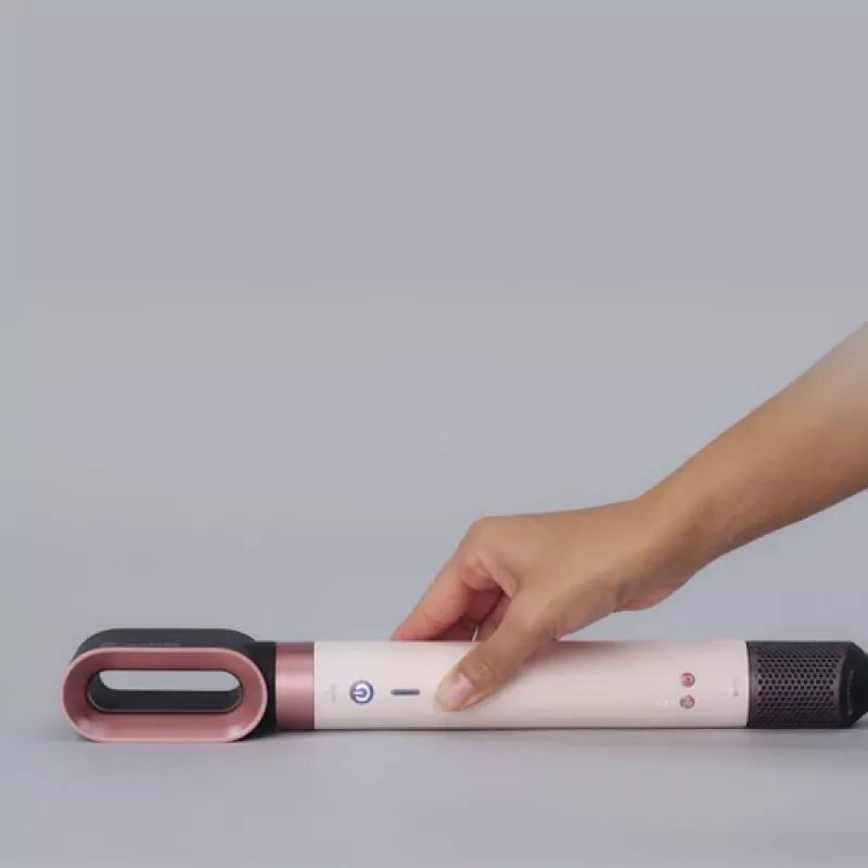Airwrap Co-anda2x Straight + Wavy, Multistyler krémový/ružové zlato, Bluetooth, 1 700 Watt (poškodený obal)