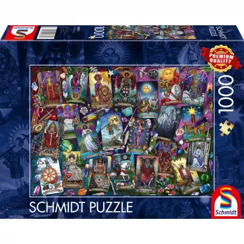 Puzzle, schmidt spiele Mysterious Tarot Cards — 1000 dielikov