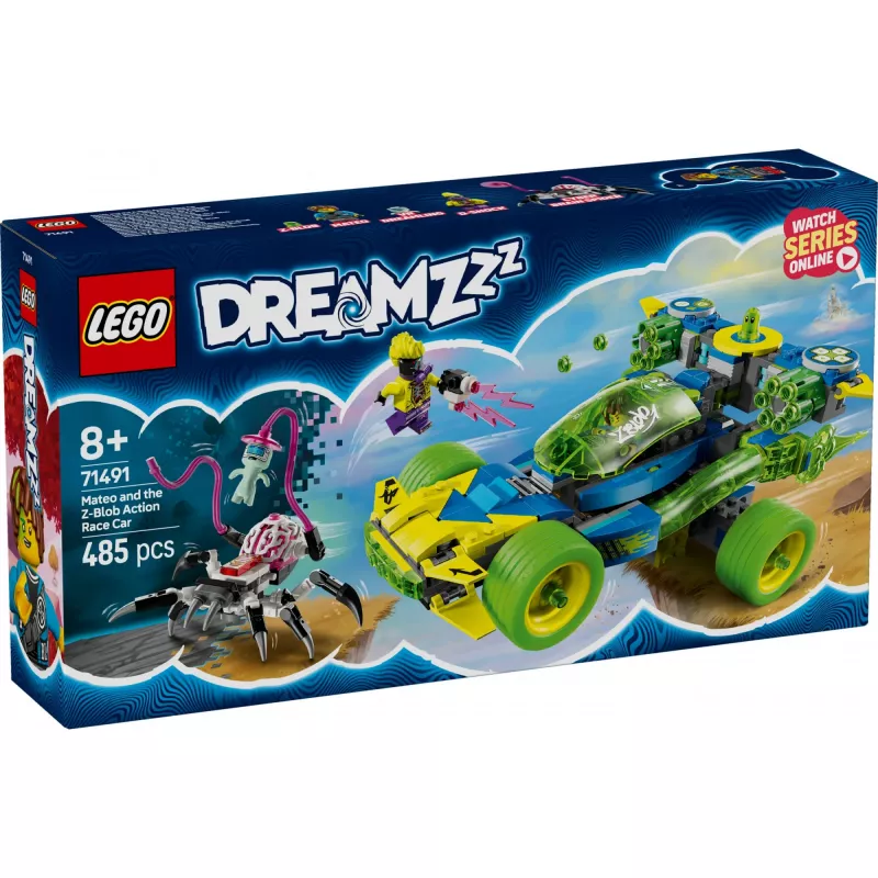Bricks DREAMZzz 71491 Mateo a Z-Blob akčné pretekárske auto