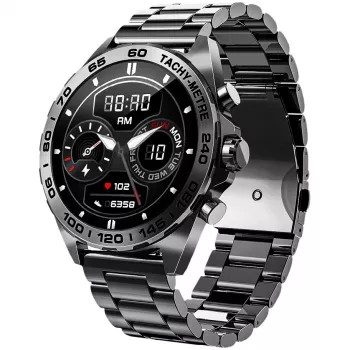 Smartwatch Beafon 501 tmavý metalický