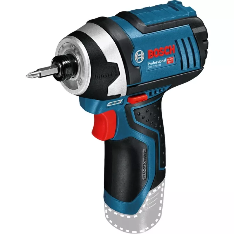 Bosch GDR 12V-105 Professional 2600 RPM čierna, modrá, červená