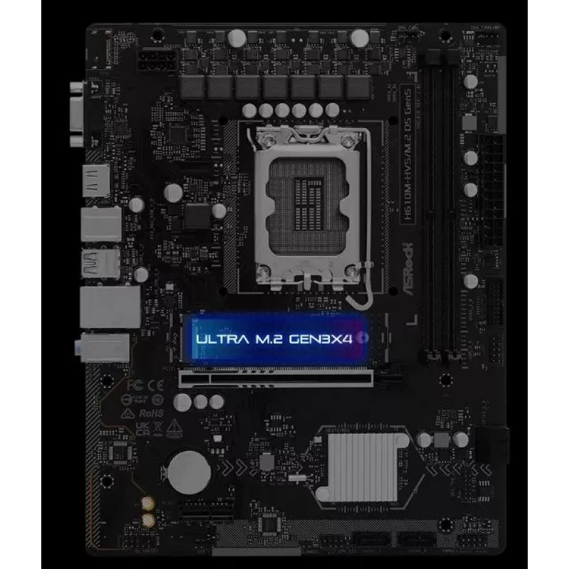 Základná doska ASRock H610M-HVS/M.2 D5 GEN5 – LGA1700, DDR5, PCIe 5.0, mATX