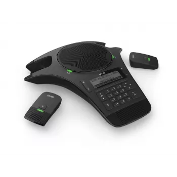 snom C520-WiMi - VoIP konferenčný telefón - s Bluetooth rozhraním - DECT - trojcestná konferencia - SIP - 3 linky - čierna (4356)