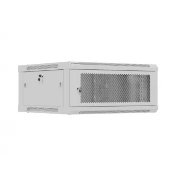 LANBERG nástenný 19-palcový inštalačný rozvádzač 4U 600x600 mm, sivý