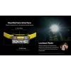 Nitecore NU27 čelová lampa čierna, žltá LED čelová lampa