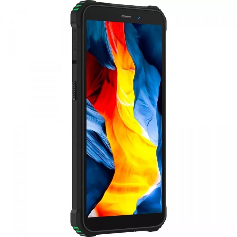 Oukitel G2 4G smartfón, 6 palcov, 4/64 GB, 6300 mAh, IP69K, Dual SIM, Android 14, zelený (bez nabíjačky)