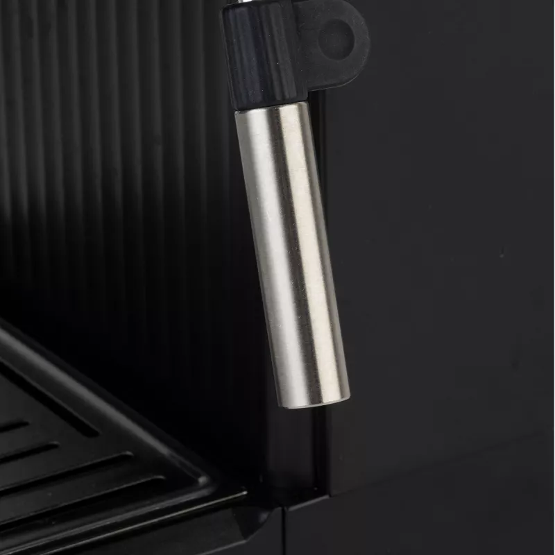 Jata JECA2525 espresso kávovar, 20 bar, 850 W, nádrž na vodu 1,8 l, parná trubica, čierny / nehrdzavejúca oceľ