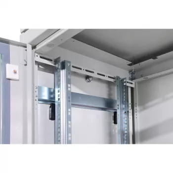 DIGITUS Professional Unique DN-19 22U-6/6-1 - skriňa - svetlosivá, RAL 7035 - 22U - 48,3 cm (19