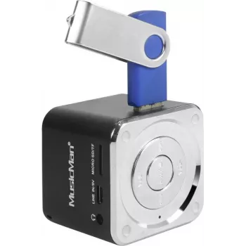Technaxx Mini Musicman aktívny reproduktor pre USB a SD, na batérie (3527)