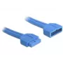 Interný USB kábel DeLOCK 82943 0,45m USB 3.2 Gen 1 konektor samec