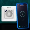 Inteligentná WiFi nástenná zásuvka Tellur TLL331531 – 3600 W 16 A, WiFi diaľkové ovládanie
