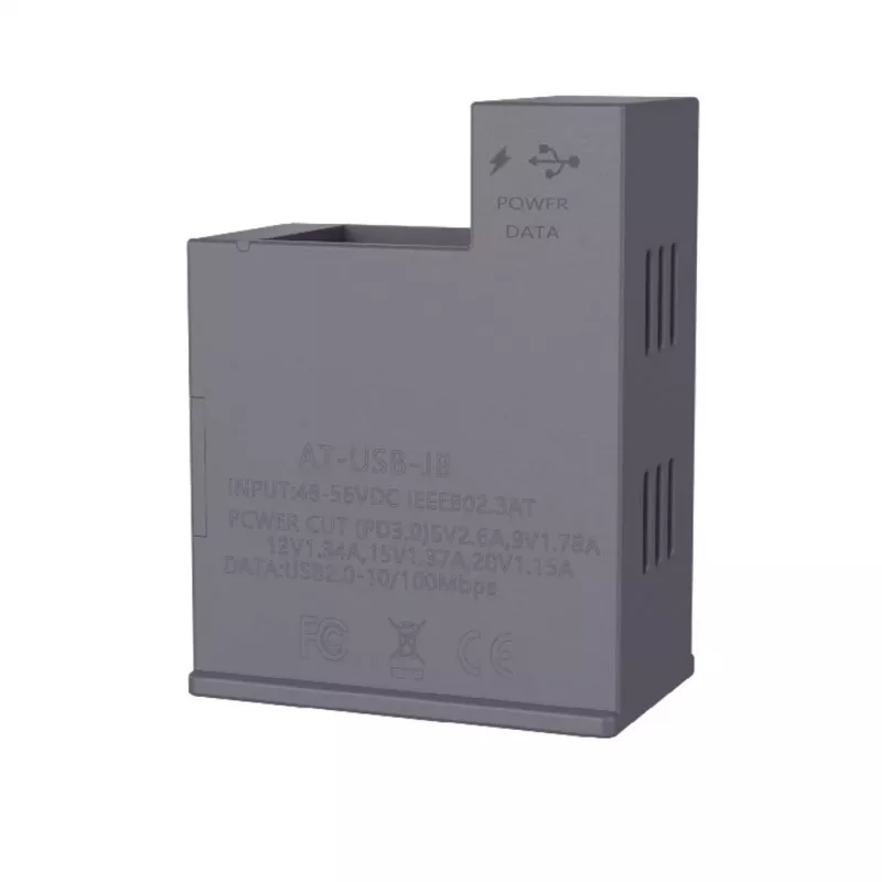 Extralink AT-USBC-JB-V3 | Konvertor PoE cez USB-C | 25 W, 10/100 Mbps