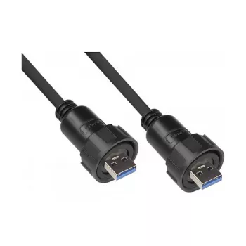 Good Connections priemyselná zástrčka S4 -USB 3.0 A-A 1m kábel