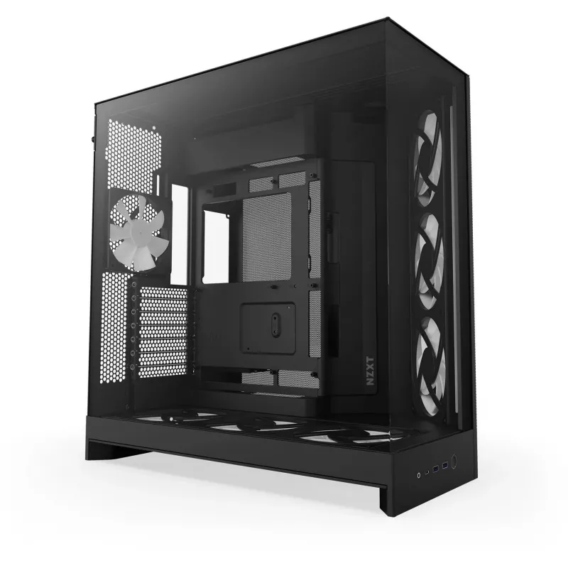 NZXT PC skriňa H9 Flow RGB+ Midi-Tower čierna