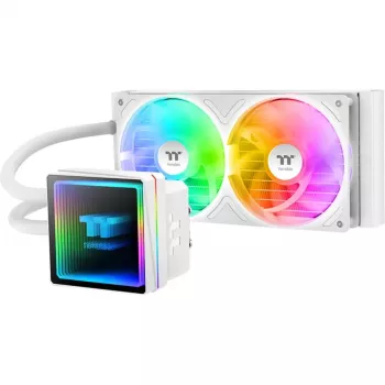 Kvapalinový chladič CPU THERMALTAKE TH240 V3 ARGB Sync AIO Snow Edition