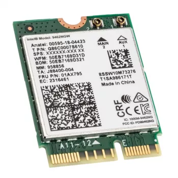 Intel Dual-Band Wireless-AC 9462, WLAN + Bluetooth 5.1 adaptér - M.2/A-E-key, CNVi