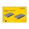 Dokovacia stanica DeLOCK Thunderbolt 3 8K Dual DisplayPort USB LAN SD Audio PD 3.0