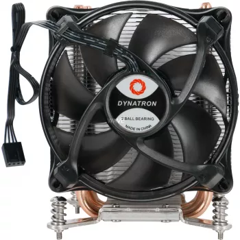 Dynatron Inter-Tech Q-6 - vzduchový chladič procesora - vysoká kvalita - (pre: LGA1700) - hliníkové lamely - 92 mm (Q6)